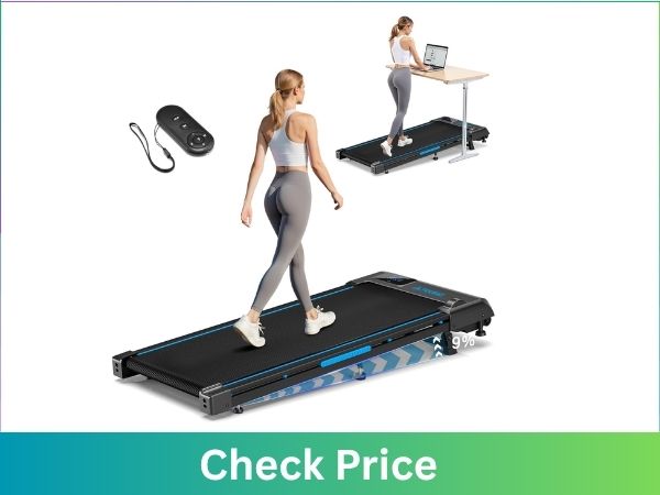 FOUSAE Walking Machine Blue Portable Walking Pad