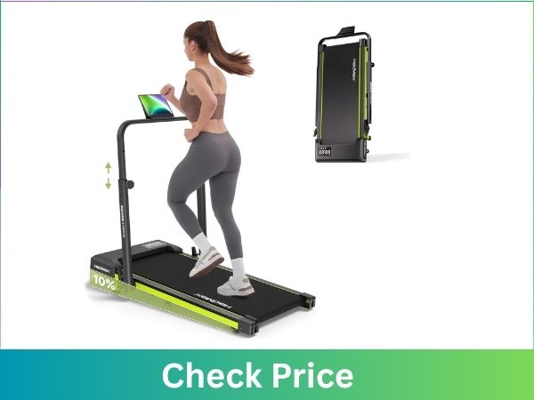 HADMAX Adjustable Incline Handle Portable Walking Pad